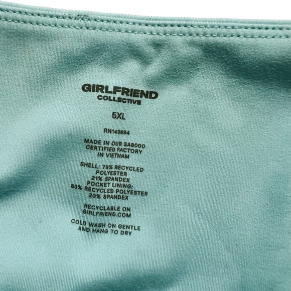 Girlfriend Collective Mint Green Activewear 2PC Set - Picture 3 of 3